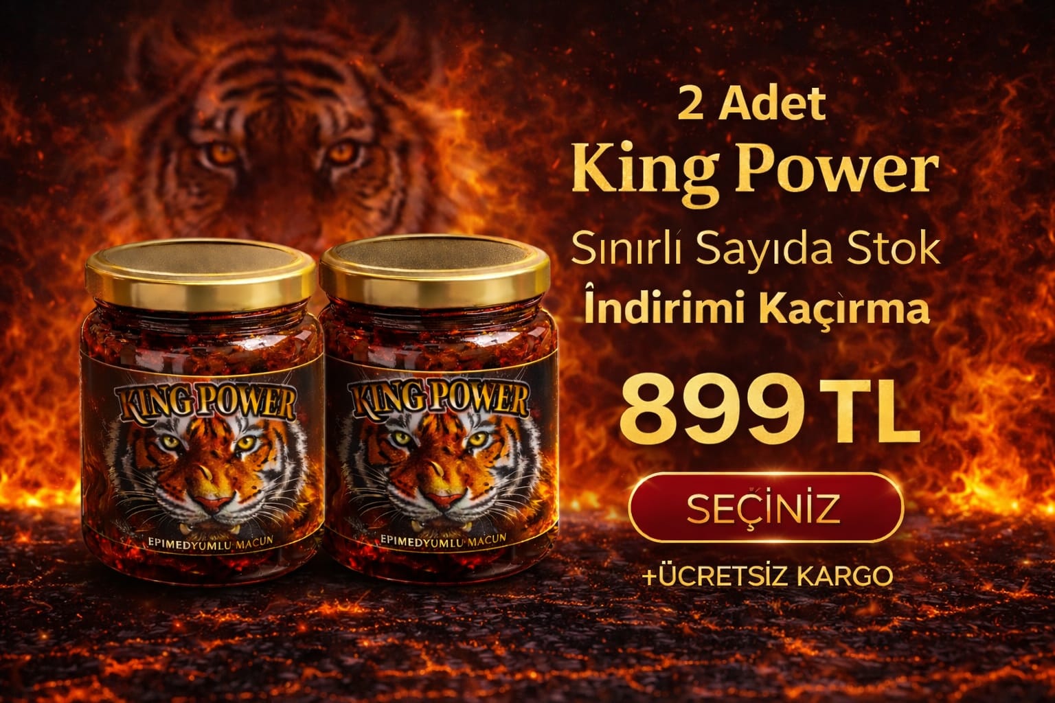 2 Adet King Power